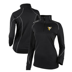 Pittsburgh Penguins Columbia Women's Omni-Wick Shotgun 2.0 Quarter-Zip Pullover Top