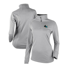 San Jose Sharks Columbia Women's Omni-Wick Shotgun 2.0 Quarter-Zip Pullover Top