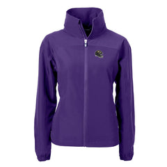 NFL Baltimore Ravens Cutter & Buck Women's Charter Eco Recycled Full-Zip Jacket