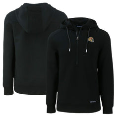 NFL San Francisco 49ers Cutter & Buck Helmet Roam Eco Half-Zip Recycled Pullover Hoodie