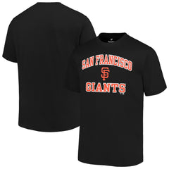 San Francisco Giants Profile Big & Tall Heart & Soul T-Shirt - Black