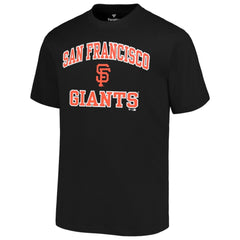 San Francisco Giants Profile Big & Tall Heart & Soul T-Shirt - Black
