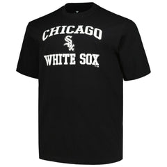 Chicago White Sox Profile Big & Tall Heart & Soul T-Shirt - Black
