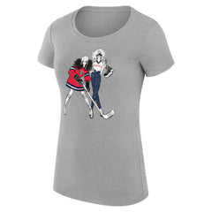 Florida Panthers G-III 4Her by Carl Banks Women's Super-Slim Fit Lightweight Hockey Girls T-Shirt