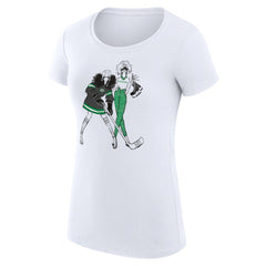 Dallas Stars G-III 4Her by Carl Banks Women's Super-Slim Fit Lightweight Hockey Girls T-Shirt