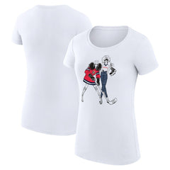 Florida Panthers G-III 4Her by Carl Banks Women's Super-Slim Fit Lightweight Hockey Girls T-Shirt