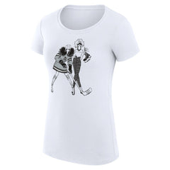 Los Angeles Kings G-III 4Her by Carl Banks Women's Super-Slim Fit Lightweight Hockey Girls T-Shirt
