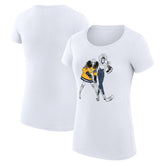 Nashville Predators G-III 4Her by Carl Banks Women's Super-Slim Fit Lightweight Hockey Girls T-Shirt