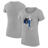 St. Louis Blues G-III 4Her by Carl Banks Women's Super-Slim Fit Lightweight Hockey Girls T-Shirt