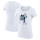 Seattle Kraken G-III 4Her by Carl Banks Women's Super-Slim Fit Lightweight Hockey Girls T-Shirt