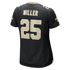 NFL New Orleans Saints Kendre Miller Women's Team Game Jersey