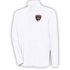 Florida Panthers Antigua Hunk Quarter-Zip Pullover Top