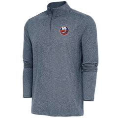 New York Islanders Antigua Hunk Quarter-Zip Pullover Top