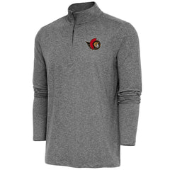 Ottawa Senators Antigua Hunk Quarter-Zip Pullover Top