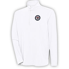 Winnipeg Jets Antigua Hunk Quarter-Zip Pullover Top