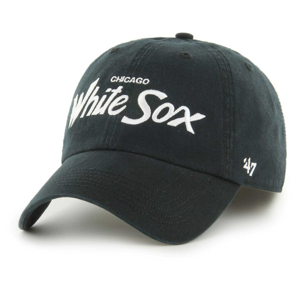 Chicago White Sox Crosstown Classic Franchise Fitted Hat - Black | 47 brand