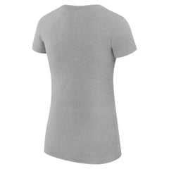 Baltimore Orioles G-III 4Her by Carl Banks Women's Super-Slim Fit Lightweight City Graphic T-Shirt - Heather Gray