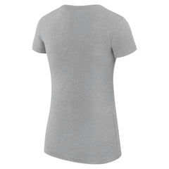 Minnesota Twins G-III 4Her by Carl Banks Women's Super-Slim Fit Lightweight City Graphic T-Shirt - Heather Gray