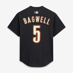 Jeff Bagwell Houston Astros Authentic Batting Practice Jersey - Black | Mitchell & Ness