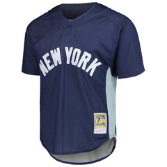 Mariano Rivera New York Yankees Mitchell & Ness Authentic Batting Practice Jersey - Navy | New Era