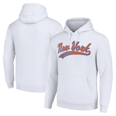 New York Islanders Starter Tailsweep Fleece Tri-Blend Pullover Hoodie