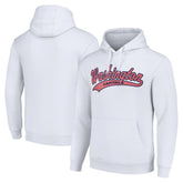 Washington Capitals Starter Tailsweep Fleece Tri-Blend Pullover Hoodie