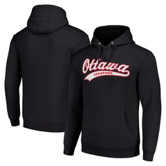 Ottawa Senators Starter Tailsweep Fleece Tri-Blend Pullover Hoodie