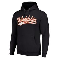 Philadelphia Flyers Starter Tailsweep Fleece Tri-Blend Pullover Hoodie