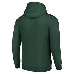 Dallas Stars Starter Tailsweep Fleece Tri-Blend Pullover Hoodie