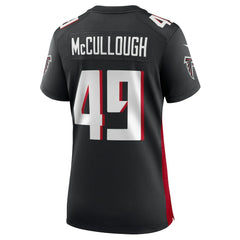 NFL Atlanta Falcons Liam McCullough Women's Team Game Jersey