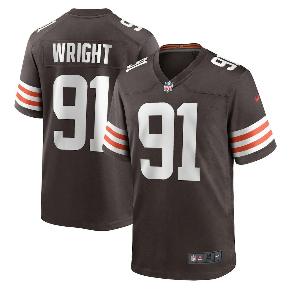 NFL Cleveland Browns Alex Wright Team Game Jersey
