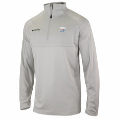 Oklahoma City Thunder Omni-Wick Rockin' It Quarter-Zip Pullover Top - Heather Gray | Columbia on sale