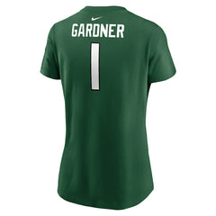 NFL New York Jets Sauce Gardner Women's Player Name & Number T-Shirt