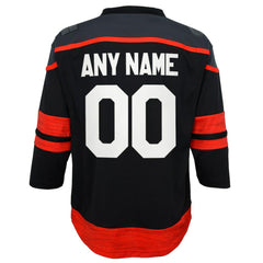 Carolina Hurricanes Youth Home Replica Custom Jersey