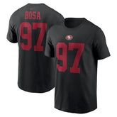 NFL San Francisco 49ers Nick Bosa Player Name & Number T-Shirt