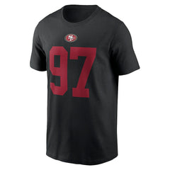 NFL San Francisco 49ers Nick Bosa Player Name & Number T-Shirt