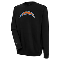 NFL Los Angeles Chargers Antigua Victory Crewneck Pullover Sweatshirt