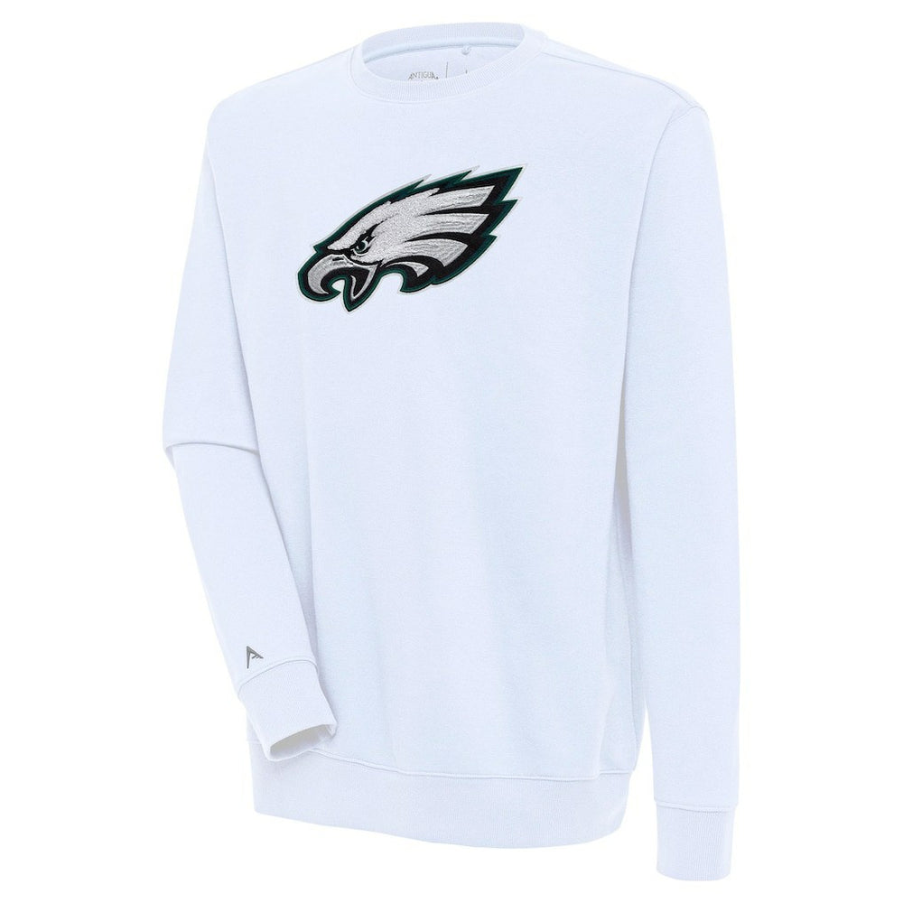 NFL Philadelphia Eagles Antigua Victory Crewneck Pullover Sweatshirt