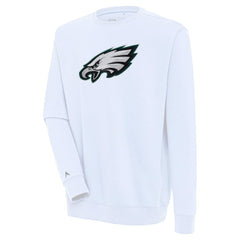 NFL Philadelphia Eagles Antigua Victory Crewneck Pullover Sweatshirt