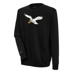 NFL Philadelphia Eagles Adult Throwback Logo Victory Crewneck Pullover Sweatshirt