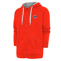 NFL Miami Dolphins Adult Throwback Logo Victory Full-Zip Hoodie