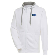 NFL Seattle Seahawks Adult Throwback Logo Victory Full-Zip Hoodie
