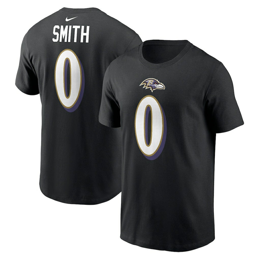 NFL Baltimore Ravens Roquan Smith Player Name & Number T-Shirt