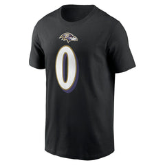 NFL Baltimore Ravens Roquan Smith Player Name & Number T-Shirt