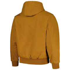 Minnesota Twins Dunbrooke Dakota Work Full-Zip Hoodie Jacket - Brown