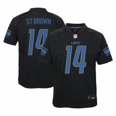 NFL Detroit Lions Amon-Ra St. Brown Youth Game Jersey