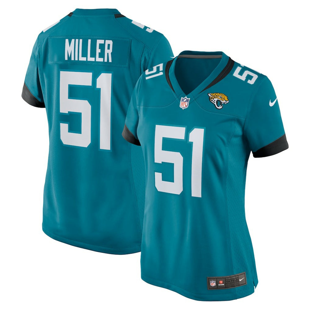 NFL Jacksonville Jaguars Ventrell Miller Women's Game Jersey
