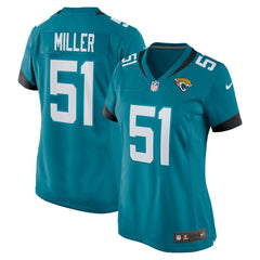 NFL Jacksonville Jaguars Ventrell Miller Women's Game Jersey