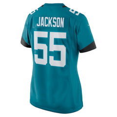 NFL Jacksonville Jaguars Dequan Jackson Women's Game Jersey