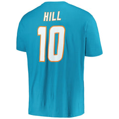 NFL Miami Dolphins Tyreek Hill Big & Tall Player Name & Number T-Shirt